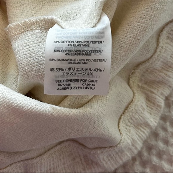 Madewell Texture and Thread Off the Shoulder Cinched Waist top - Picture 6 of 6